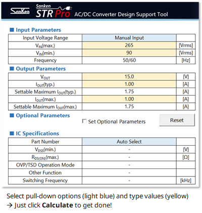 input form